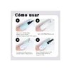 Kit Esmalte Uñas Gel Blanco,gel Crear Letras, Ondas Y Flores