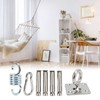Hammock Hanging Kit Durable Wearable Stainless Steel Firm Connection Convenient