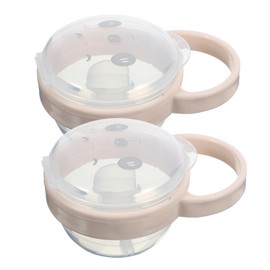 Abaodam 6pcs Portable Pacifier Holder Case for Travel Dust Pacifier Storage Container Convenient Hook Stylish and Practical Accessory for Moms