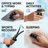 Finger Splint 3 Pack, Aluminium Finger Straightener & Immobiliser, Adjustable