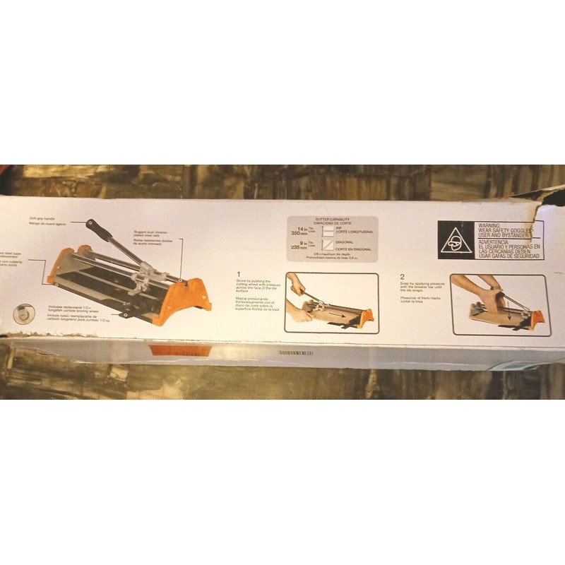 HDX 14" in. Tile Cutter Model 548-755 for Porcelain and