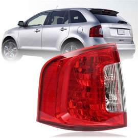 munirater Tail Light Rear Brake Lamp Assembly Driver Side Replacement for 2011-2014 Edge FO2800223, BT4Z13405B