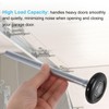 sourcing map 2pcs 1.8" Nylon Garage Door Rollers for 2"
