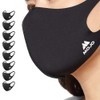 Mojo Pack of 8 Black Small Face Mask Reusable, Washable,