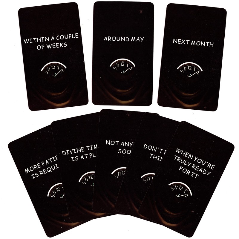 soulme Time Oracle Cards Deck, Divine Timing Oracle Cards, Oracle