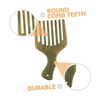 Healeved Sandalwood Wide Tooth Hair Pick Comb Static Hair Styling