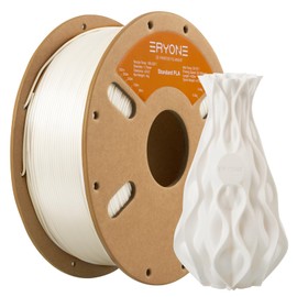 ERYONE ERYONE PLA Filament 3D Printer PLA Filament 1.75mm +/- 0.03mm, PLA Filament 1KG Cardboard Spool(2.2LBS), Ivory White