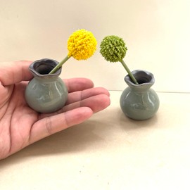 Mini Vase, Mini Vase for Car, Mini Vases with Flowers, Set of 2