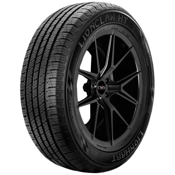 Lionhart P235/65R17 Lionhart Lionclaw HT 103T SL Black Wall Tire