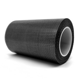 SANKEMU Screen Repair Tape, Extra Wide 16FT, Black, Adhesive & Waterproof, Fiberglass, fix for Screen Door and Window Screen, (4 INCH X 16.5 FT)