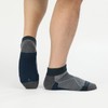 WANDER Breathable Running Ankle Socks 3 Pairs Merino Wool Cushioned