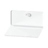 MUJI NEK46A3A Acrylic Wall Display L-Shaped, Approx. Width 3.9 x