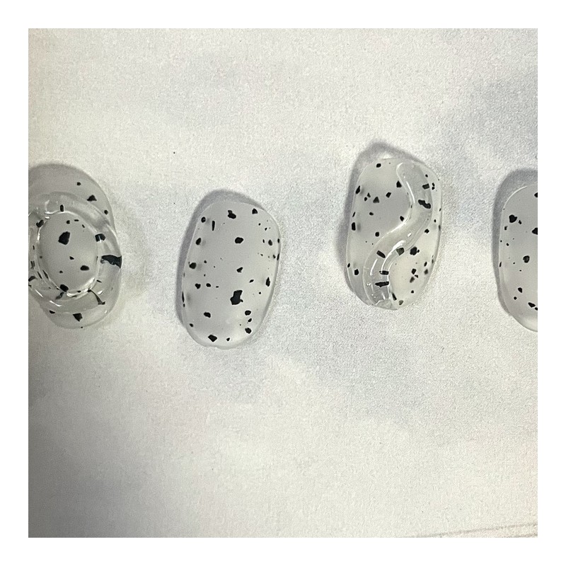 ˡᴬᴺᵀᶤˡ Cow lump handmade nail tip - short oval /