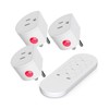 Wireless Remote Control Outlet, SURNICE Mini Remote Light Switch 10A/1200W