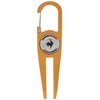 Coq Sportif QQBWJX01 Green Fork, Classic with Marker, Carabiner, Convenient