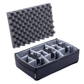 ColorCase Gray Padded Divider Set for The Pelican 1500 Protector case.