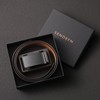 SENDEFN Men's Leather Belt, Belt Ratchet Automatic Buckle for Men's