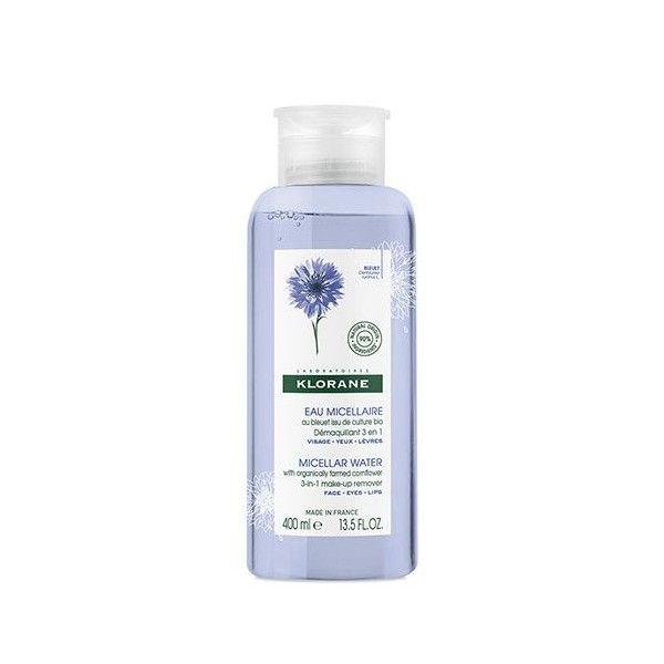Klorane Eau Micellaire Demaquillant 3 in 1 400ml Micellar Water