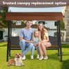 2025 Porch Swing Canopy Replacement top Outdoor Patio Swing Canopy