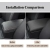 MIT Faux Leather For 2012-2017 Toyota Camry Car Center Console