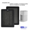 PUREBURG 4-Pack Replacement 3-in1 HEPA Filters Compatible with LEVOIT LV-H13EU