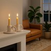 Ceramic Taper Candle Holders with Handle (Set of 2) –