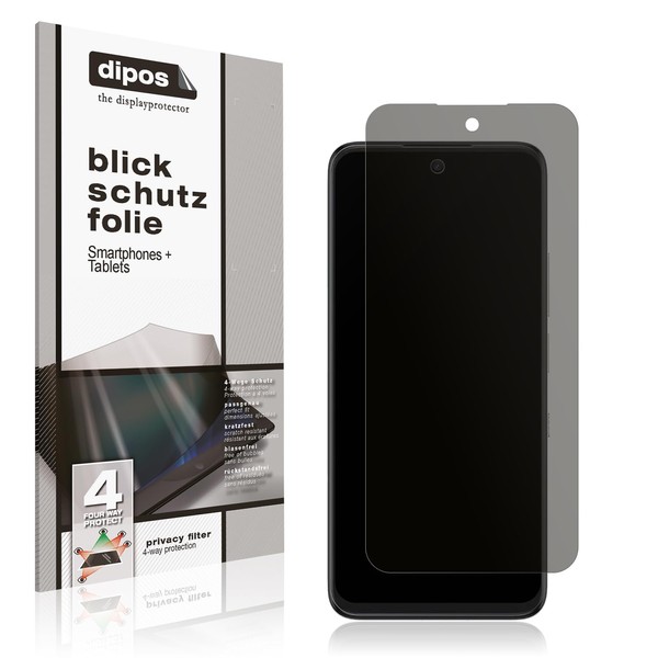 dipos I Blickschutzfolie kompatibel mit TCL 605 Display-Schutzfolie matt mit