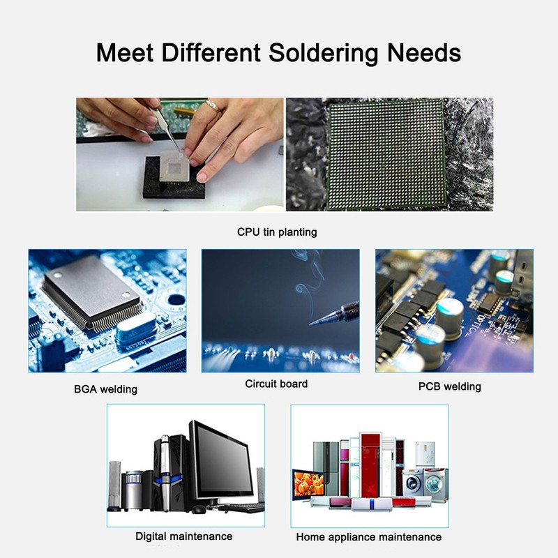 4 Pcs Soldering Tip Refresher Clean Paste Efficient Cleaning Deoxidizing