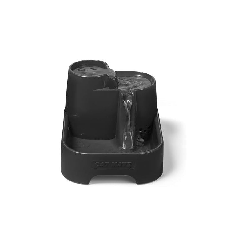 CAT MATE 2L DARK GREY WATER FOUNTAIN