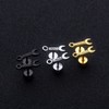 Wrench Surgical Steel Earrings Studs Stainless Steel Hip Hop Earrings