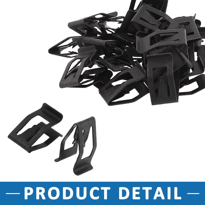 A ABSOPRO Pack of 30 Car Dashboard Console Trim Metal