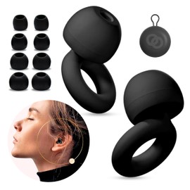 Reusable Silicone Earplugs - Prooffs (Green, One Size) - Noise Cancelling, Waterproof, High-Fidelity Hearing Protection for Sleeping, Swimming, Travel, and Concerts - Comfortable, Soft, and Durable