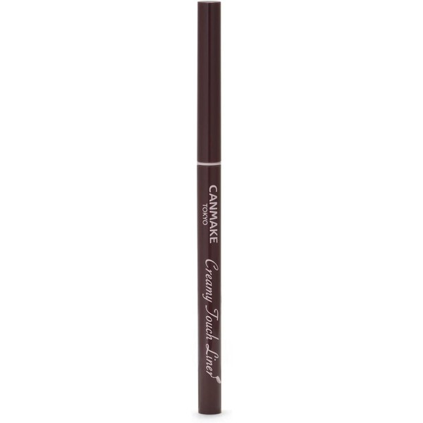  Canmake Gel Creamy Touch Liner 02 Medium Brown Single