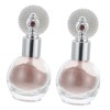 Minkissy 2pcs Sparkling Body Makeup Glitter Powder Sprayer for Highlighting