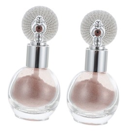 Minkissy 2pcs Sparkling Body Makeup Glitter Powder Sprayer for Highlighting for Parties and Festivals Easy to Carry Shimmering Makeup Tool Bare