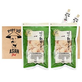 Wadakyu Katsuo Bushi Bonito Flakes (Papa Vo®) Pack of 2 (2 x 40 g)