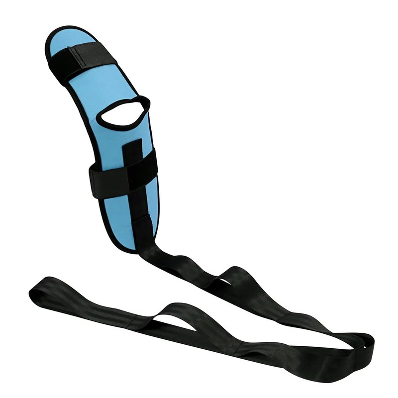 Yoga Stretching Strap for Flexibility Training – Multi-Loop Leg Stretcher