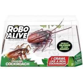 Zuru Robo Alive Crawling Cockroach Series 2 Robotic Glow In The Dark