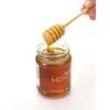 KitchenCraft Honey Dipper, Smooth Wood, 16 cm