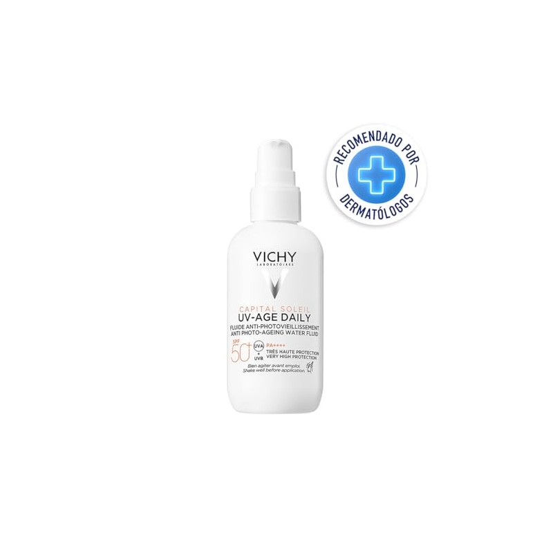 Vichy Capital Soleil UV-Age Daily FPS50+ Protector Solar Facial Uso