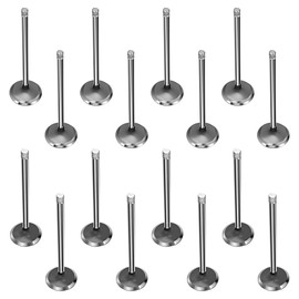 Unaykolb 16PCS 13202AA371 Intake & Air-out Engine Valves Kit for 1999-2011 Subaru Legacy Forester Baja Impreza 2.2L 2.5L H4 SOHC EJ22E, 8 Intake Valves+8 Air-out Valves, IV710&EV710