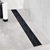 Neodrain 24 in Rectangular Linear Shower Drain with Brickwork Pattern