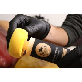 SOFOLK Glatter oder genarbter Lederlack: Schützt die Farbe und die Blume des Leders, verhindert vorzeitiges Verschmutzen. (Glanzlackierung)