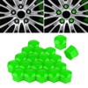 KIMISS 20pcs 17 mm Nut Car Wheel Car Hub Screw