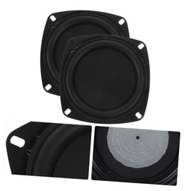 Gatuida 2pcs Loudspeaker Membrane Replacement Diaphragm Plate for Enhanced Bass for Bars Stages Offices Festivals Quality and Low Power Consumption