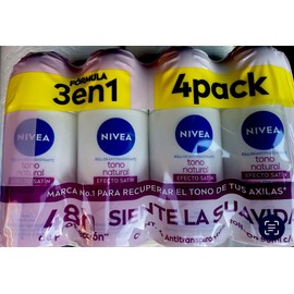 NIVEA 4 PACK NIVEA  ROLL ON ANTITRANSPIRAN