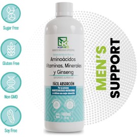 KEMED | Ginseng | Aminoácidos, Vitaminas, Minerales y Ginseng | Nanotecnología Liposomal | Nano Nutrition by Kemed