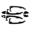 MOTOKU Black Front Rear Exterior Door Handle Kit for Hyundai