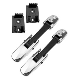 HUQUZN Heavy Duty Hood Latch Assembly Kit Fit for Kenworth Peterbilt Mack Blue Bird, Left Driver and Right Passenger Side Hood Latch Replace 315-5502 315-5503, 2pcs