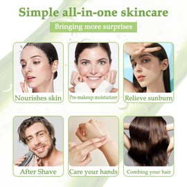 16 Geles De Aloe Vera Para El Rostro, Elaborados Con Aloe Vera 100% Orgánico, Hidratante Natural Puro Para El Cuidado De La Piel, Loción Hidratante De Aloe Vera Para El Rostro, Cuidado